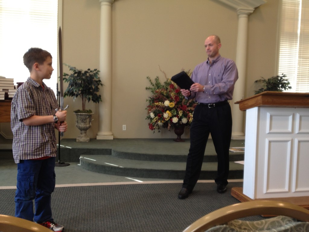 Andy Wilson teaches Luke about Hebrews 4:12