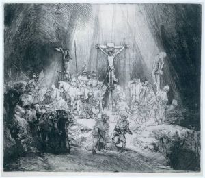 Rembrandt TheThreeCrosses 1653